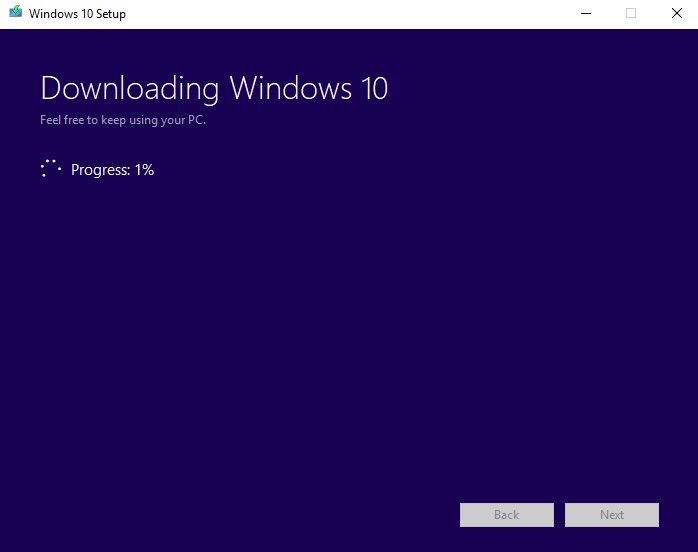 Gambar Creation Tool (mengunduh) - Cara Update Windows 10
