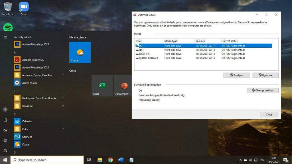 defrag windows 8.1 defrag windows 8.1