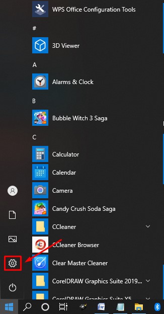 Gambar Icon Settings - Cara Update Windows 10