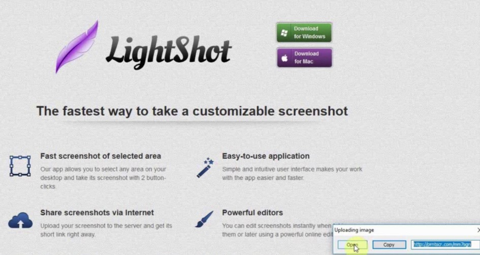 Gambar LightShot Aplikasi Windows 10