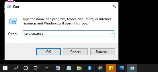 Screenshot Matikan Windows Update (services.msc) Mengatasi Disk 100 Windows 10