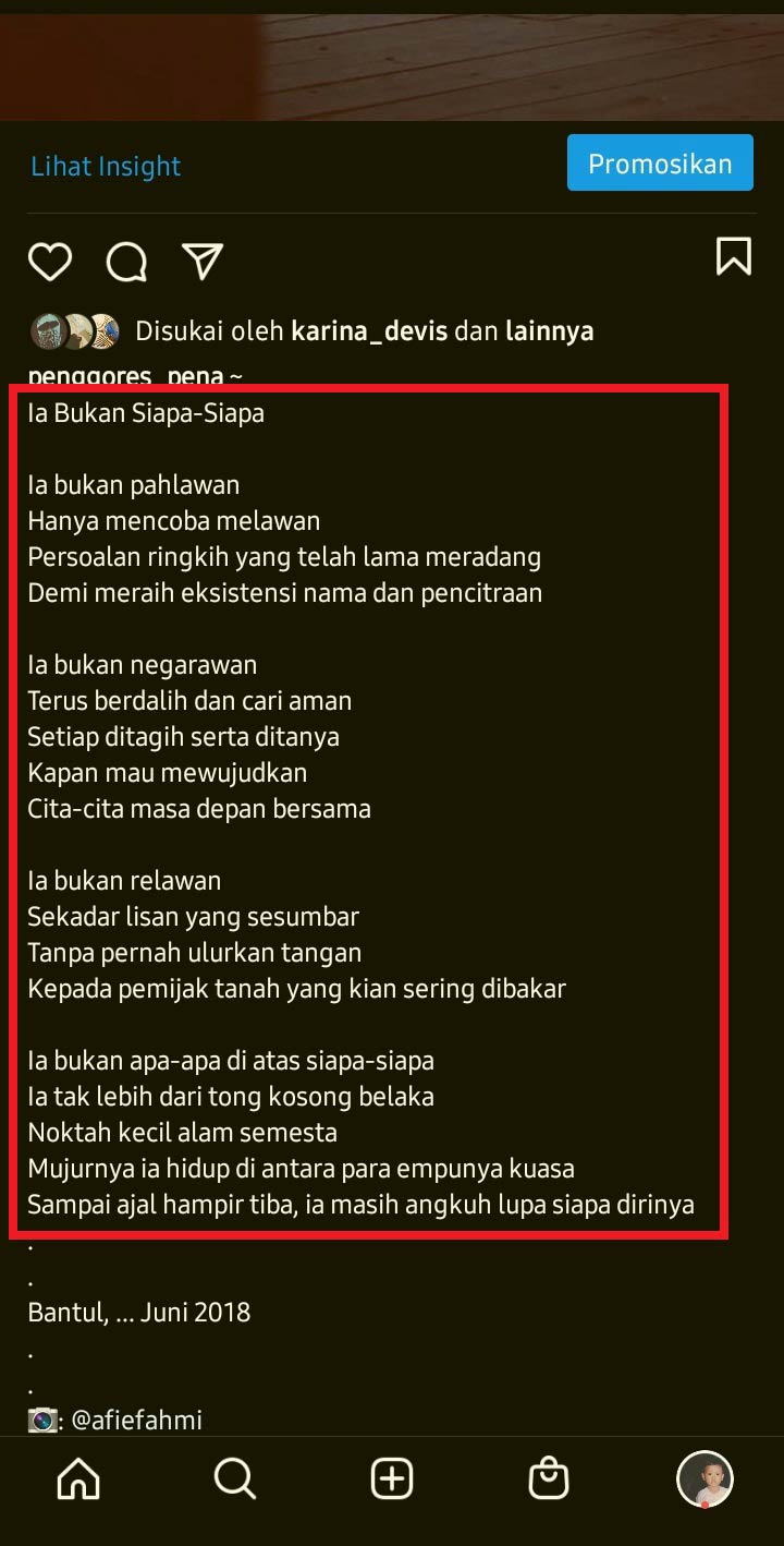 Coba Tulis Caption yang Menarik sebagai Cara Menambah Followers IG Lewat Minat Baca User Baru