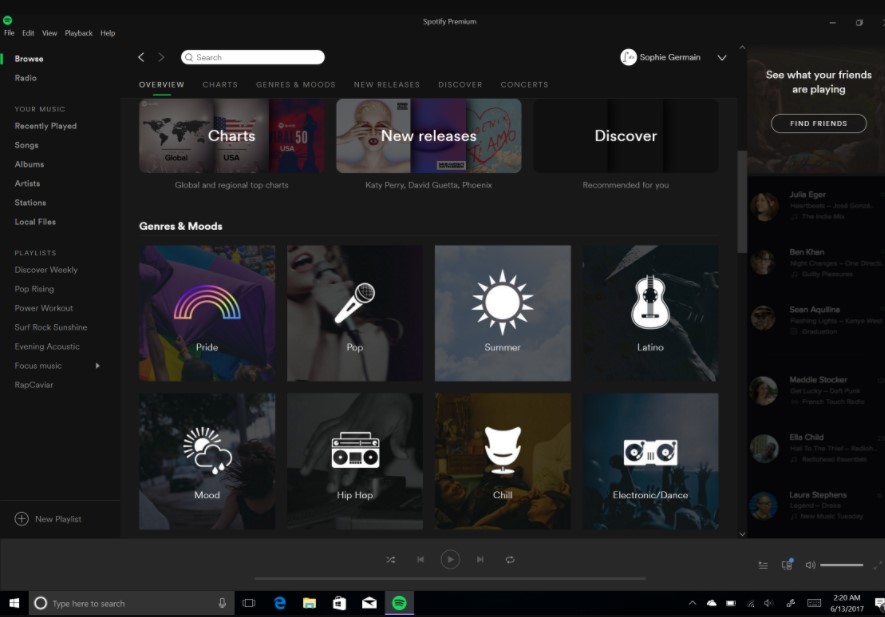 Gambar Spotify Aplikasi Windows 10