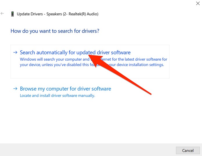 Gambar Update Audio Drivers 4- Cara Memperbesar Suara Laptop Windows 10