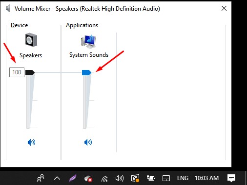 Gambar Volume Controls 3 - Cara Memperbesar Suara Laptop Windows 10