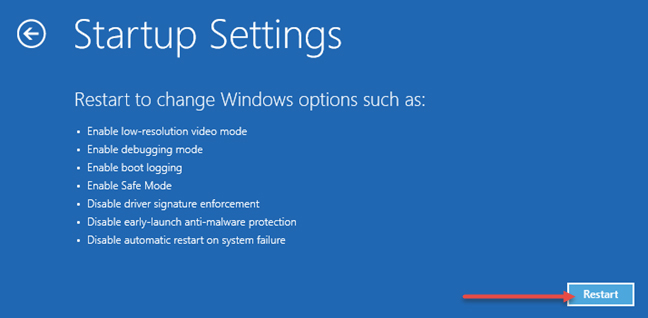 restart cara masuk safe mode windows 10 