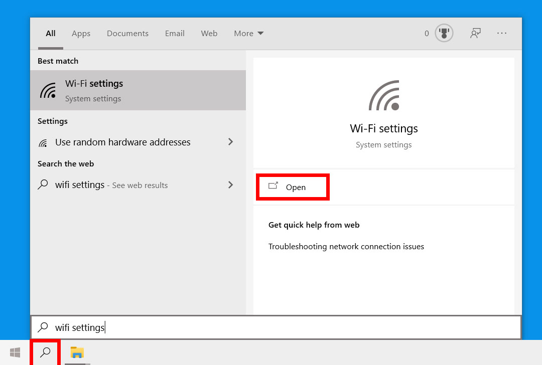 cara melihat password wifi di windows 10 wifi setting