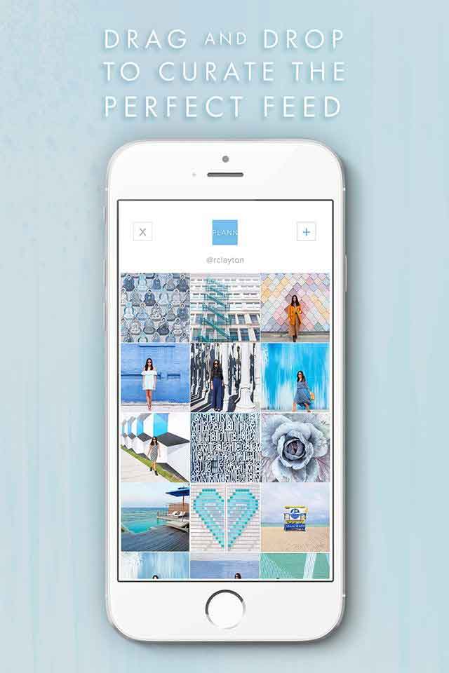 tips cara membuat feed instagram nyambung dengan aplikasi plann