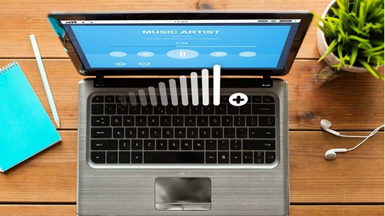 tutorial cara memperbesar suara laptop windows 10