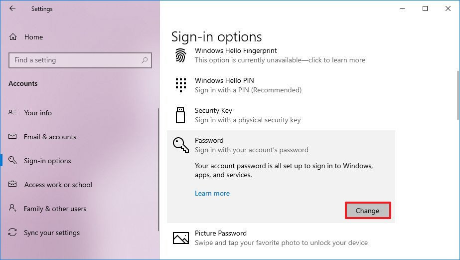 cara menghilangkan password di windows 10 dari pengaturan