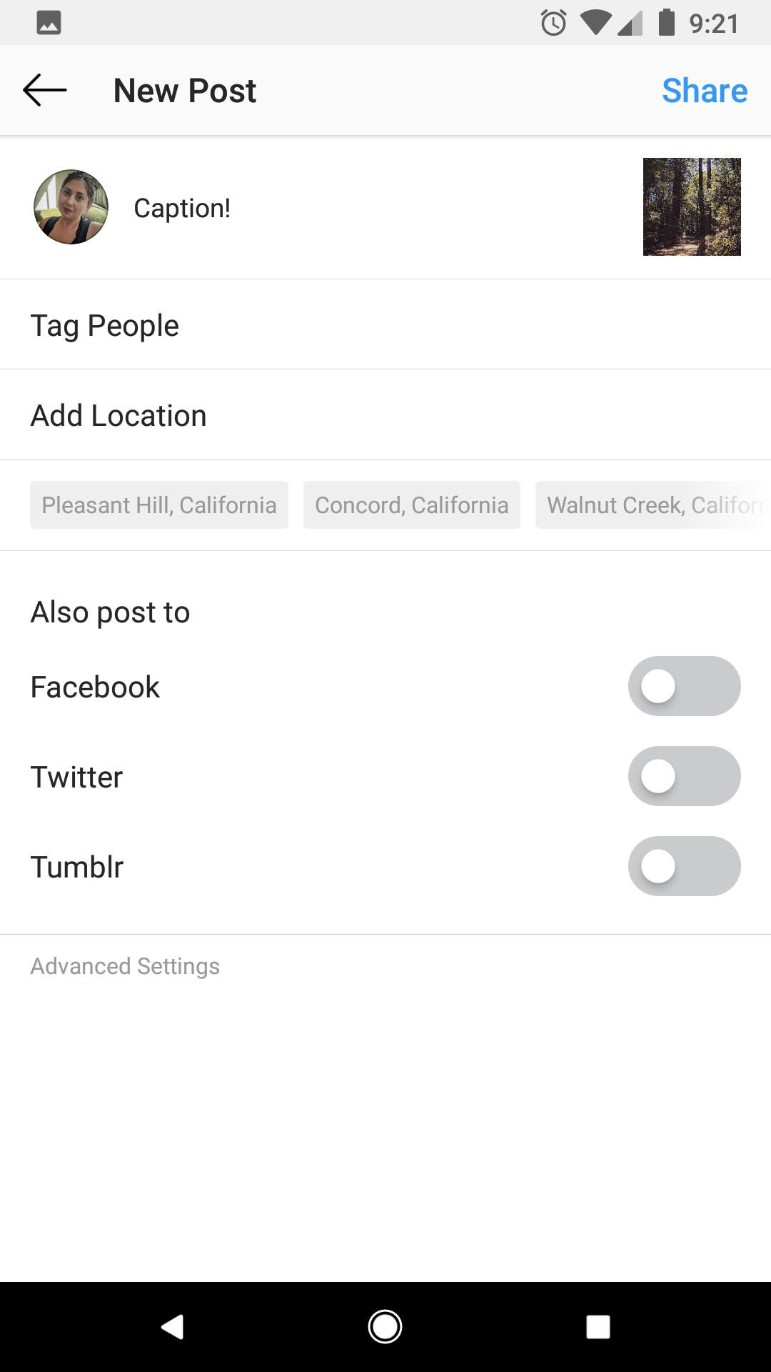 cara promosi di instagram tag lokasi