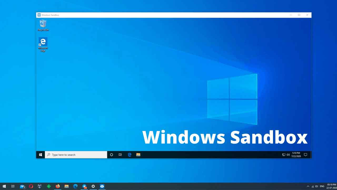 perbedaan windows 10 home dan pro fitur windows sandbox 