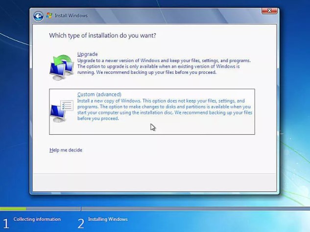 gambar Custom- Cara Install Ulang Windows 7