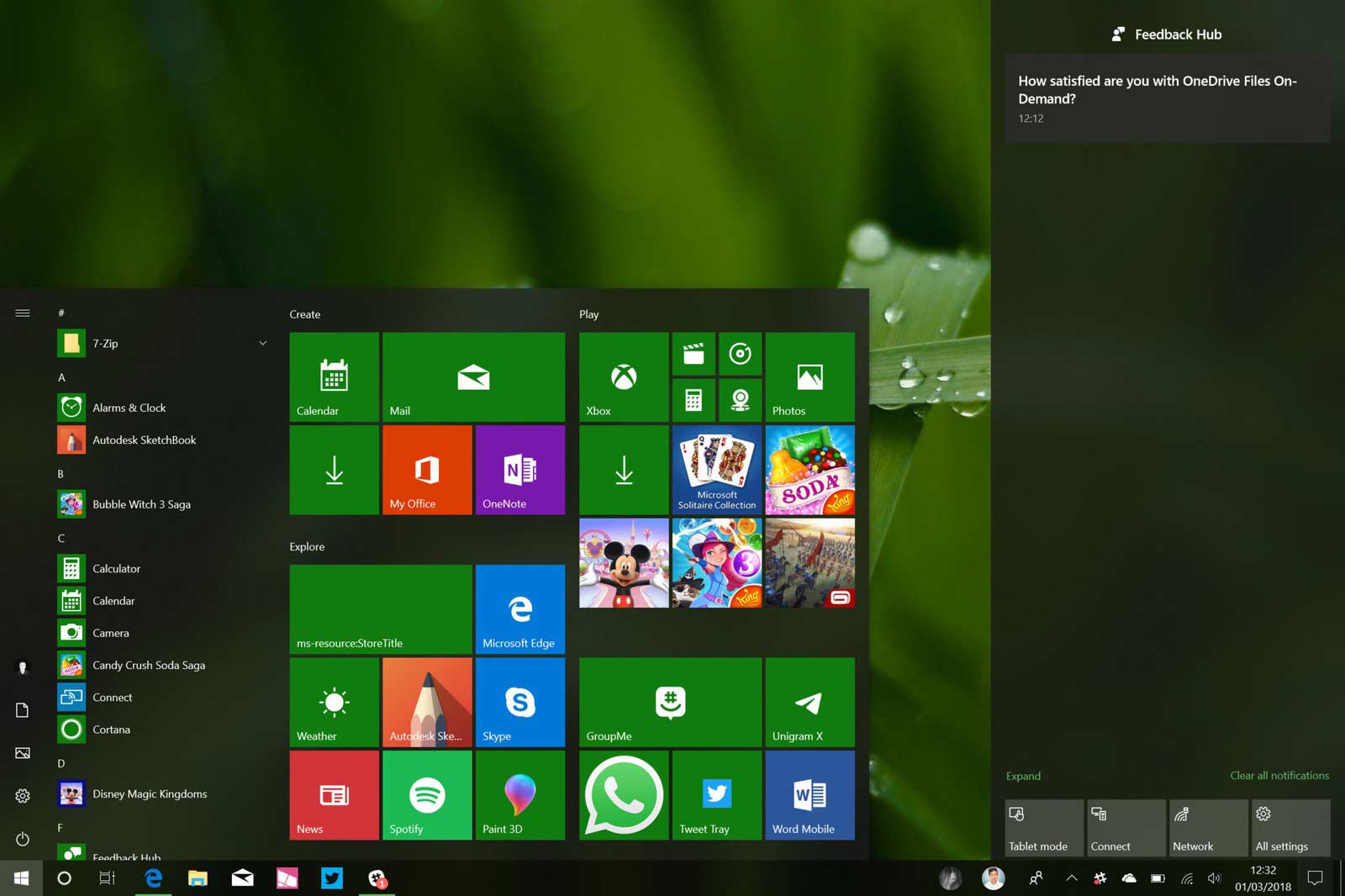 Kelebihan Windows 10 yang lain yakni adanya fitur notifikasi seperti smartphone