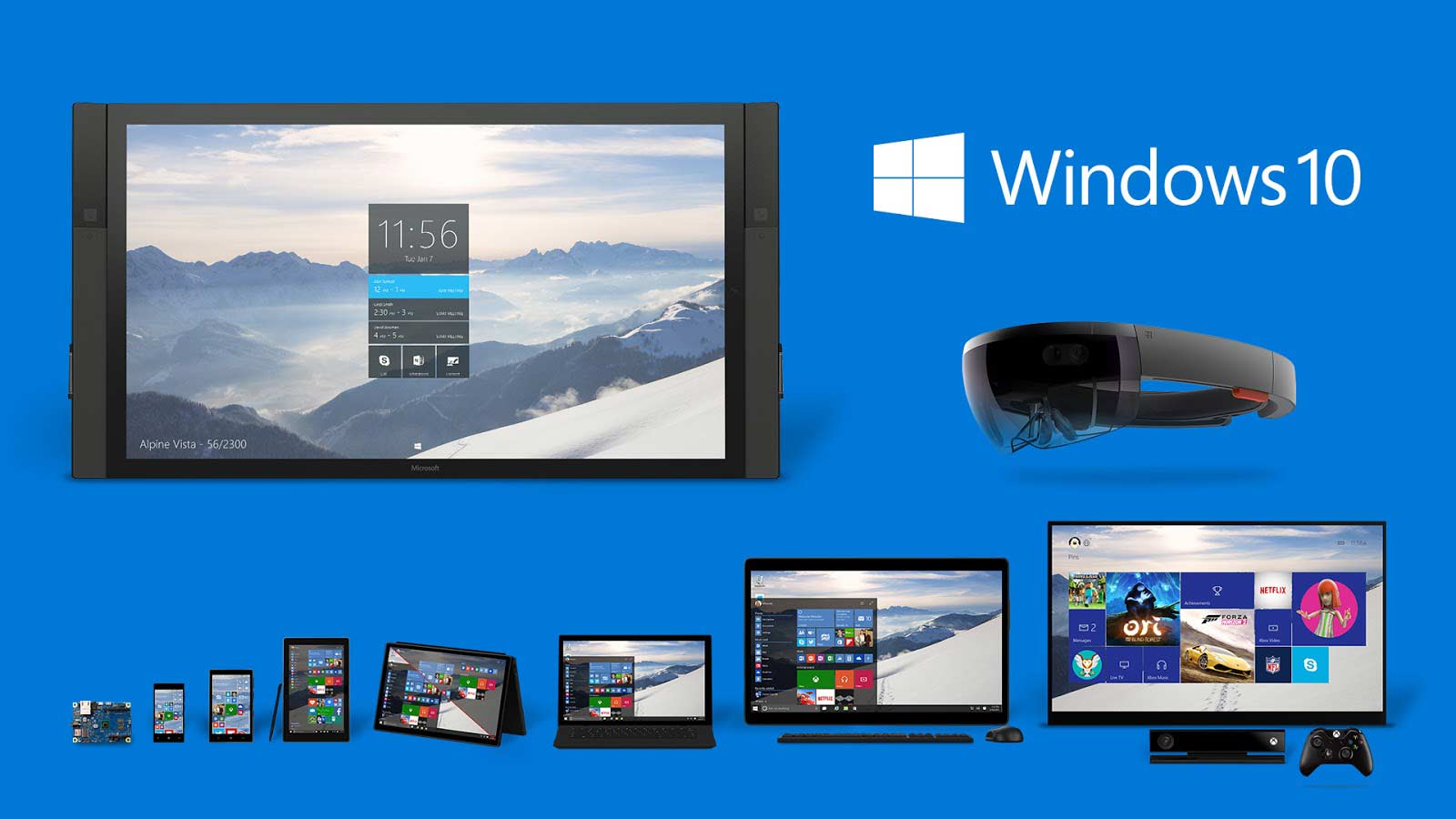 Kelebihan Windows 10 ialah kemampuannya dalam menghubungkan PC dengan banyak gawai