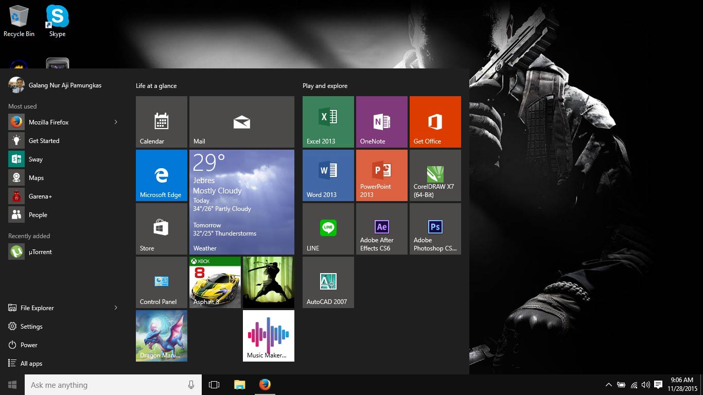 Kelebihan Windows 10 sekarang punya dark mode
