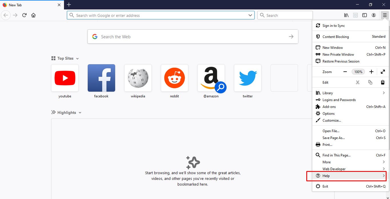 Gambar Mozilla Firefox (Help) Cara Menghapus Virus di Laptop