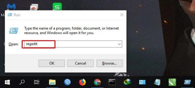 Windows Script Host access is disabled registry editor