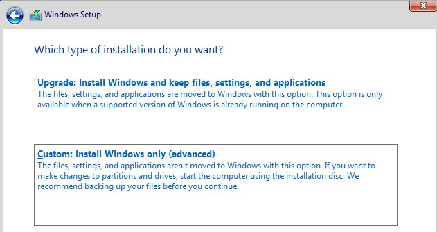 Gambar Windows Setup - Cara Install Windows 10