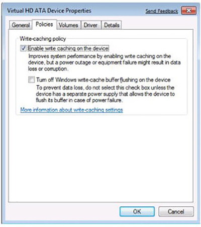 cara mempercepat windows 7 dengan enable write caching