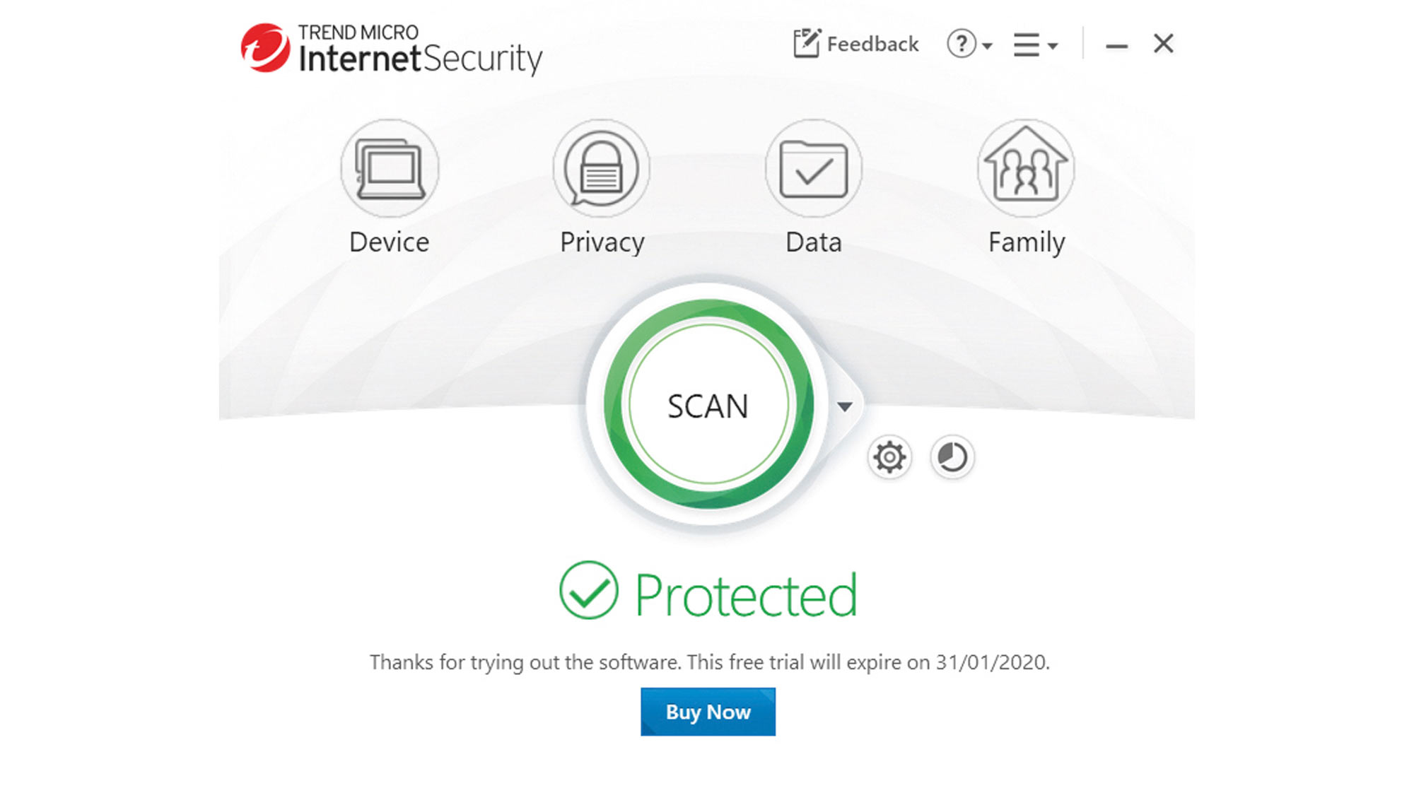 dashboard scan trend micro internet security antivirus terbaik